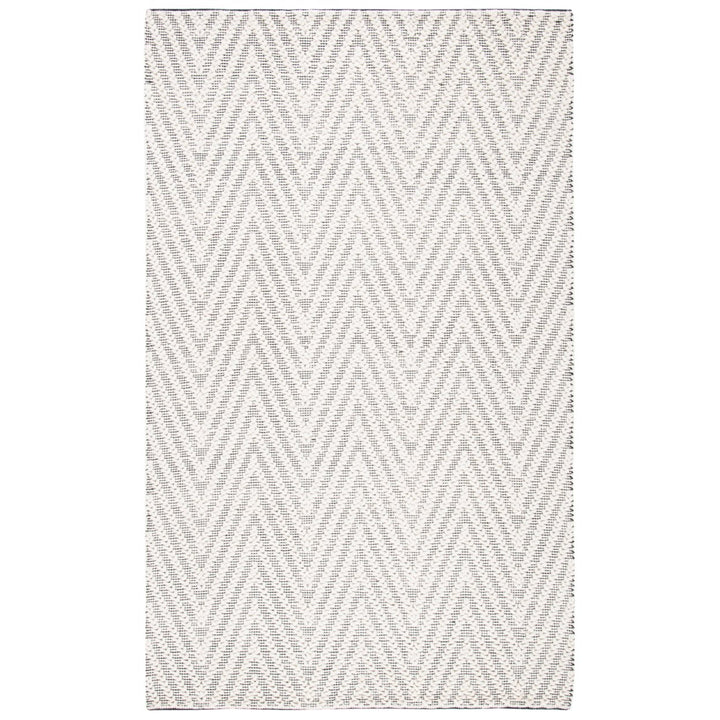 SAFAVIEH Natura NAT277A Handwoven Ivory / Black Rug Image 8