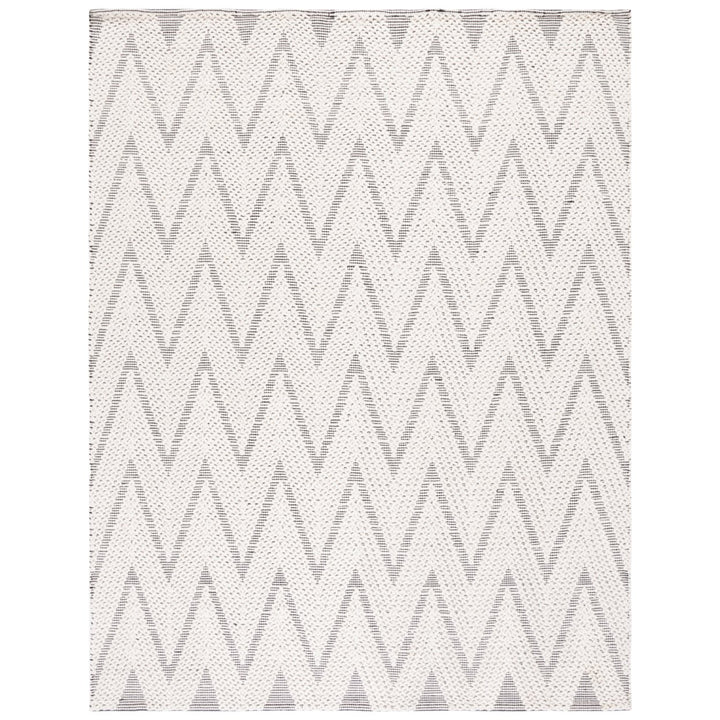 SAFAVIEH Natura NAT279A Handwoven Ivory / Black Rug Image 9