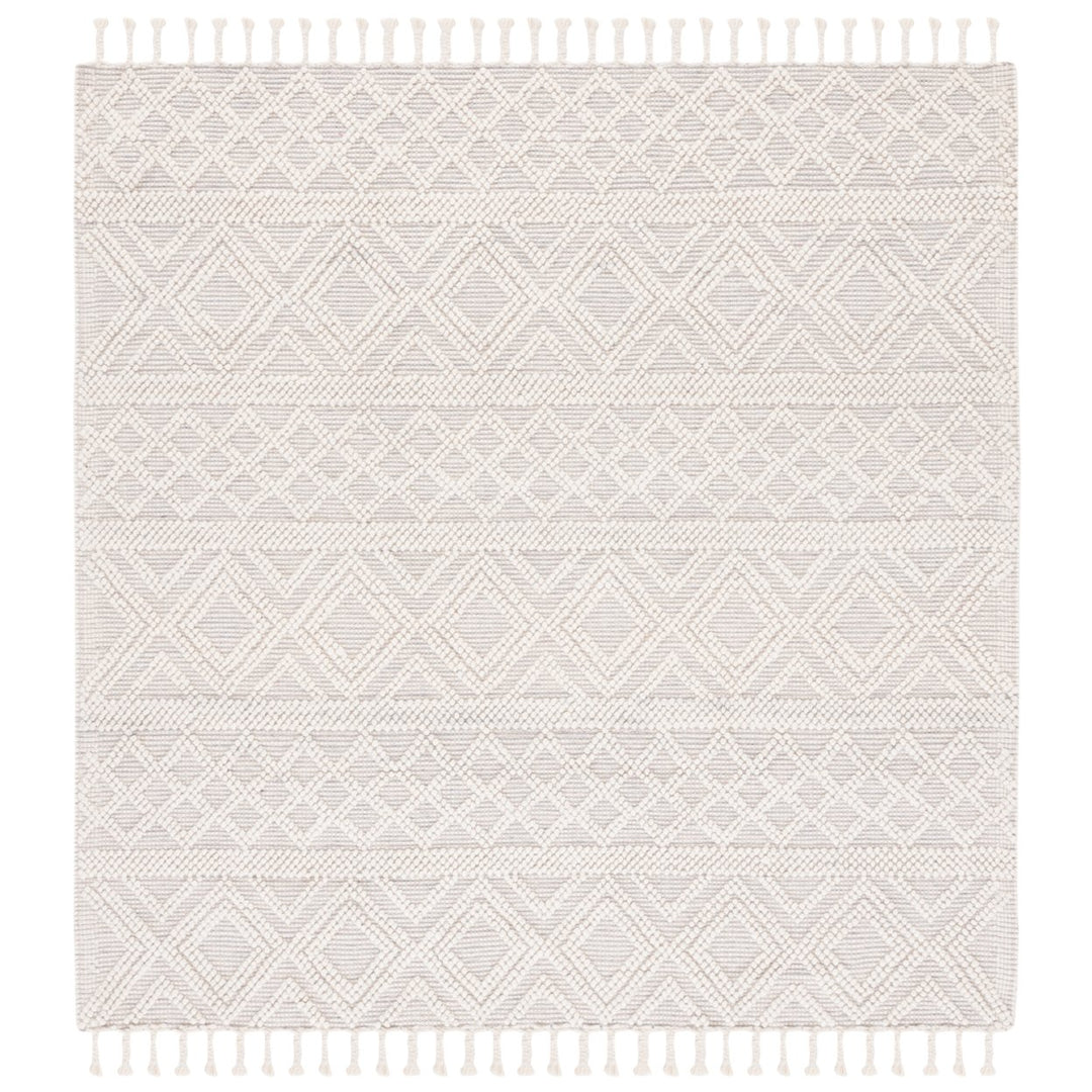 SAFAVIEH Natura NAT308A Handwoven Ivory / Blue Rug Image 4