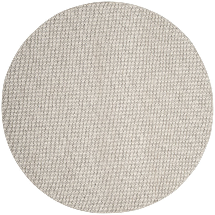 SAFAVIEH Natura NAT311A Handwoven Ivory / Silver Rug Image 1