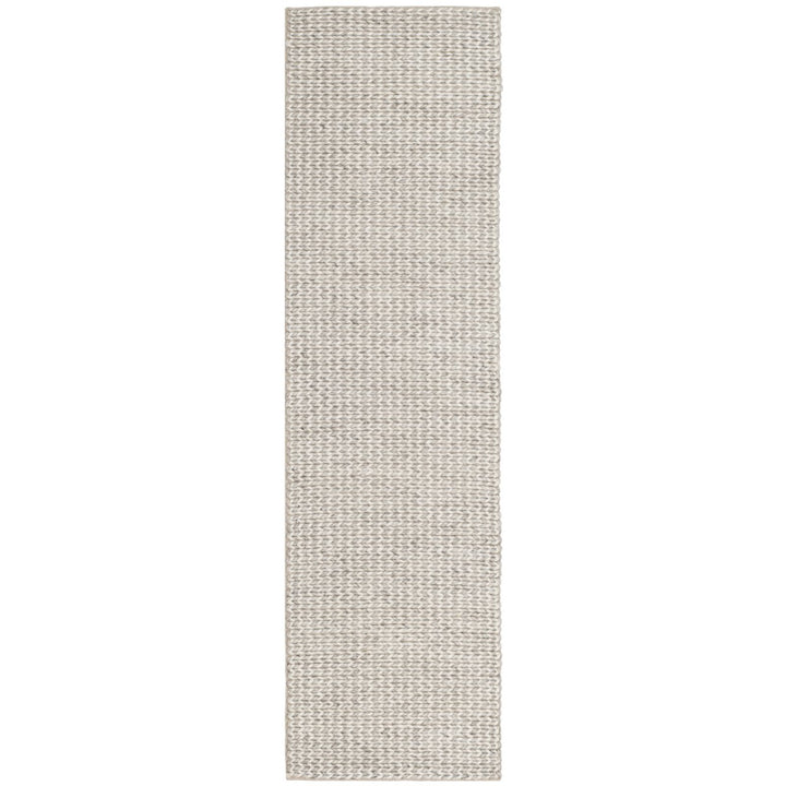 SAFAVIEH Natura NAT311A Handwoven Ivory / Silver Rug Image 1