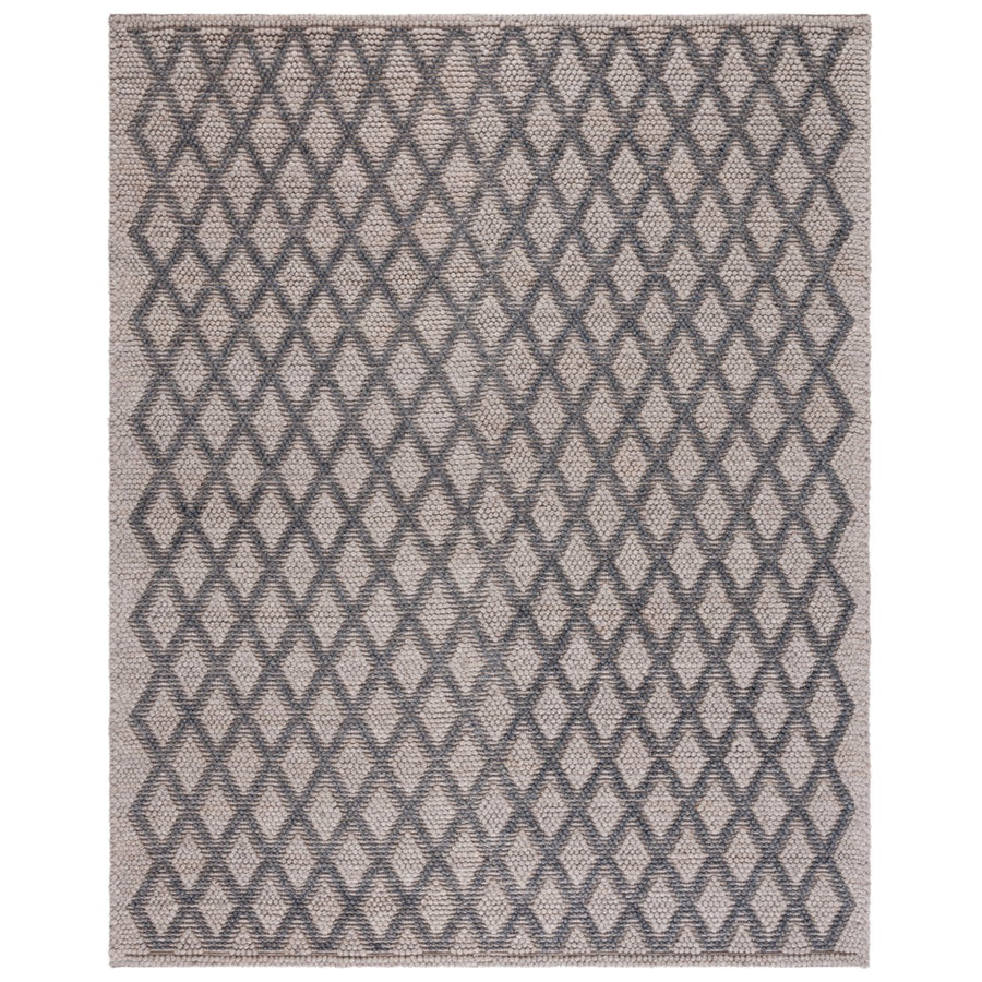 SAFAVIEH Natura Collection NAT313G Handwoven Silver Rug Image 1