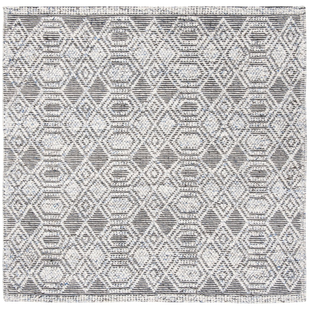 SAFAVIEH Natura Collection NAT312M Handwoven Blue Rug Image 1