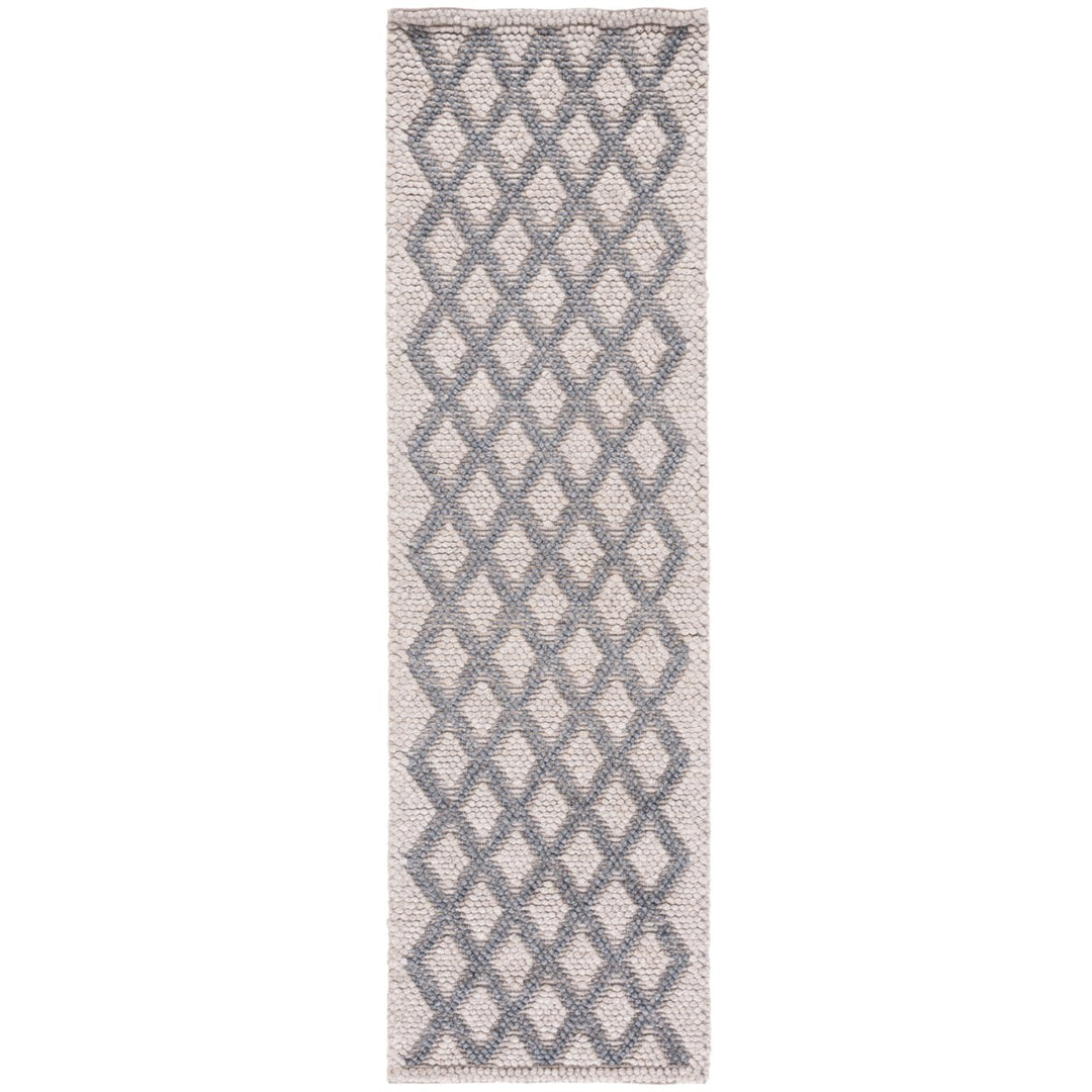 SAFAVIEH Natura Collection NAT313G Handwoven Silver Rug Image 3