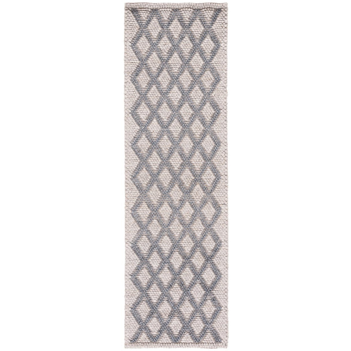 SAFAVIEH Natura Collection NAT313G Handwoven Silver Rug Image 3