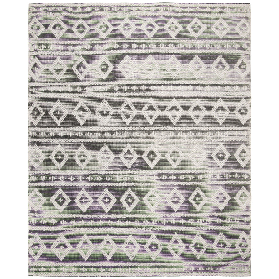SAFAVIEH Natura Collection NAT315G Handwoven Silver Rug Image 1