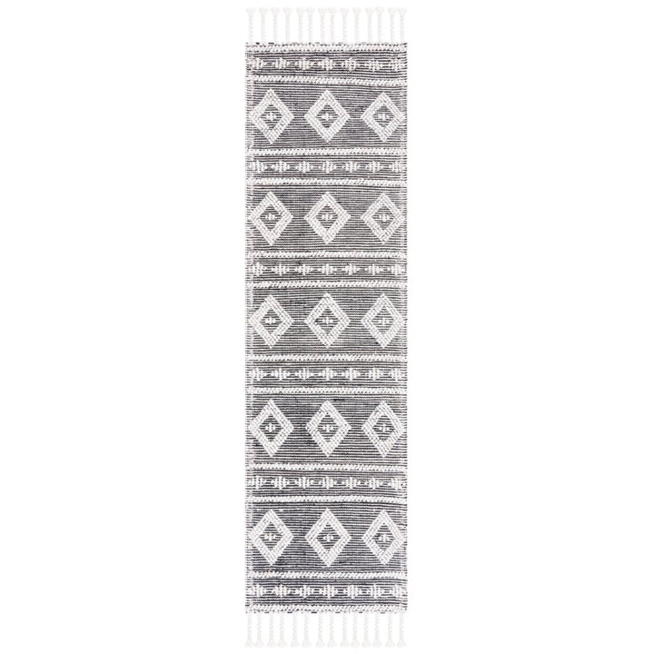 SAFAVIEH Natura Collection NAT315G Handwoven Silver Rug Image 1