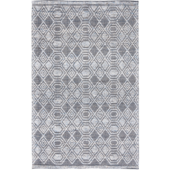 SAFAVIEH Natura Collection NAT312M Handwoven Blue Rug Image 9