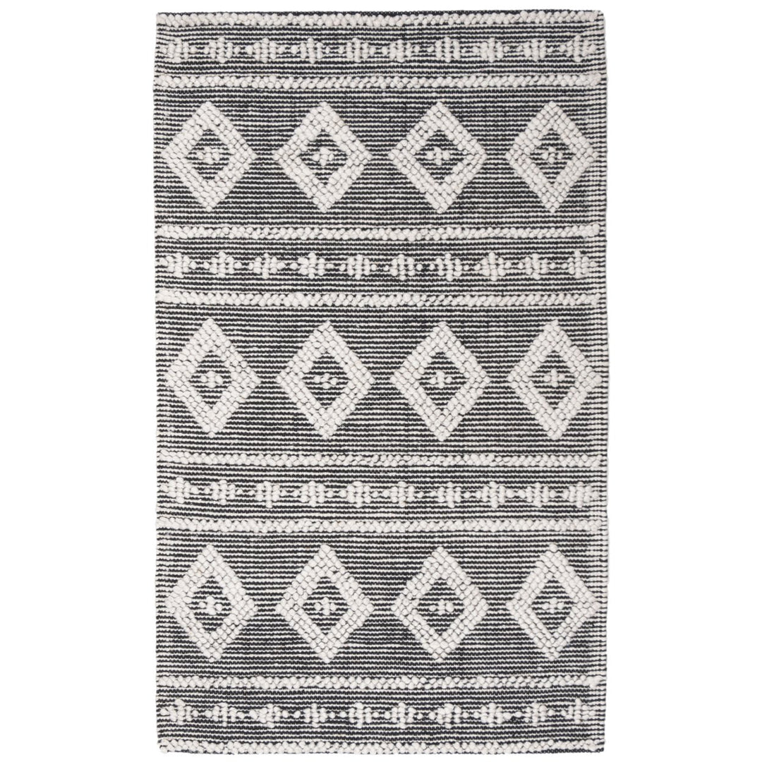 SAFAVIEH Natura Collection NAT315G Handwoven Silver Rug Image 8