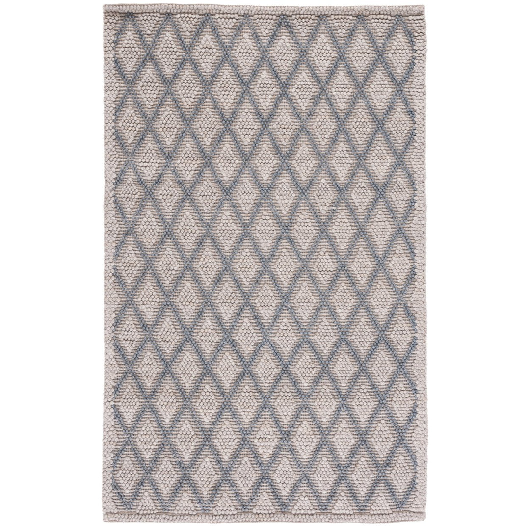 SAFAVIEH Natura Collection NAT313G Handwoven Silver Rug Image 9