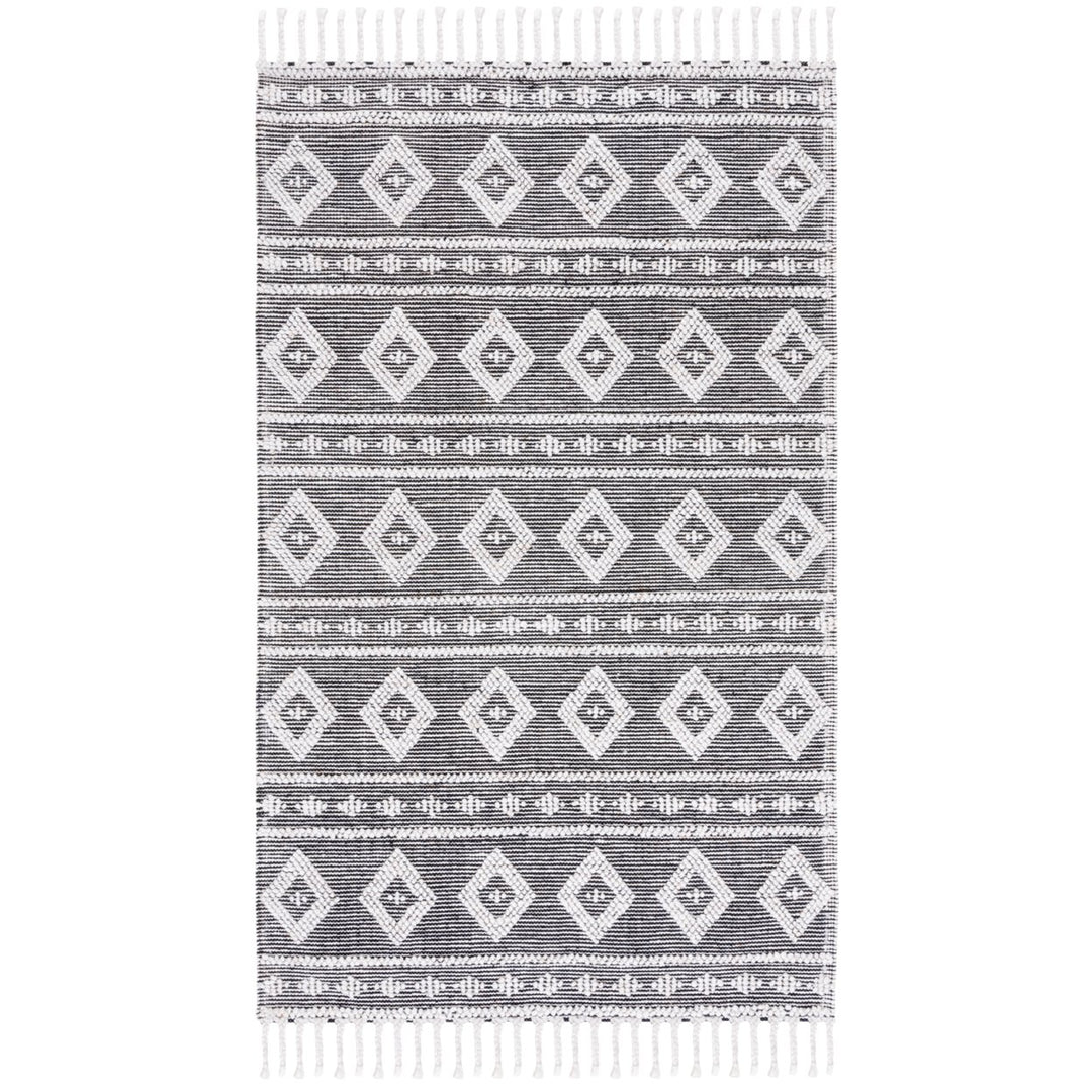 SAFAVIEH Natura Collection NAT315G Handwoven Silver Rug Image 1