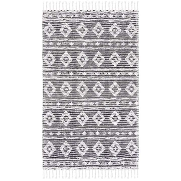 SAFAVIEH Natura Collection NAT315G Handwoven Silver Rug Image 1