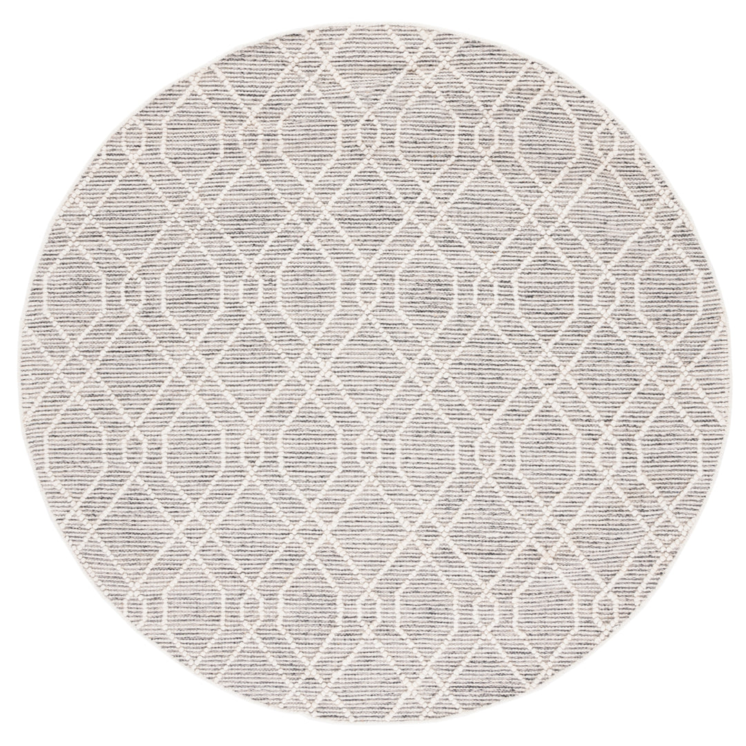 SAFAVIEH Natura NAT323A Handwoven Ivory / Black Rug Image 2