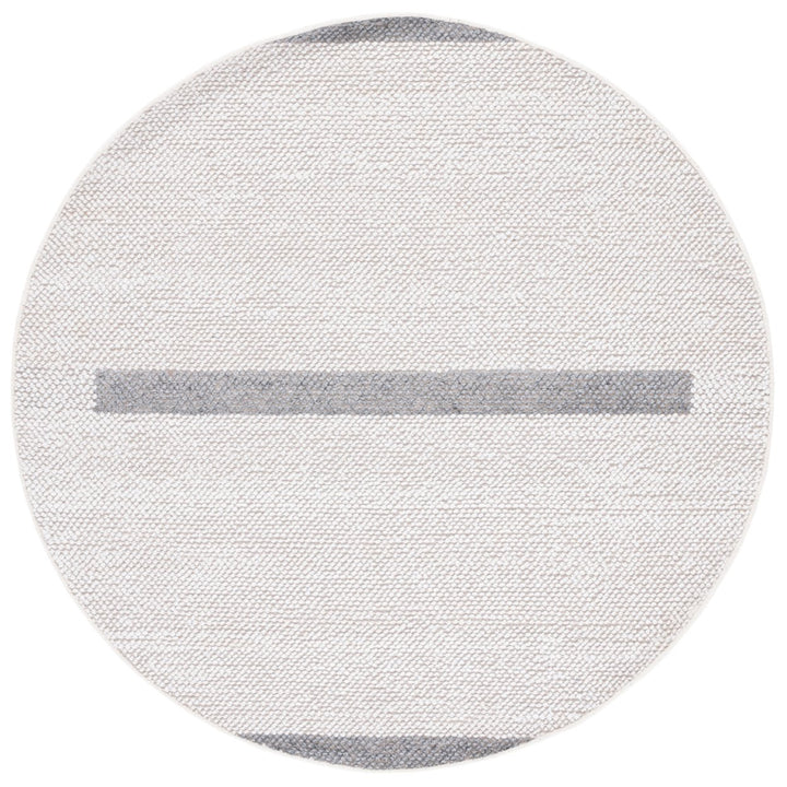 SAFAVIEH Natura NAT324G Handwoven Ivory / Grey Rug Image 1