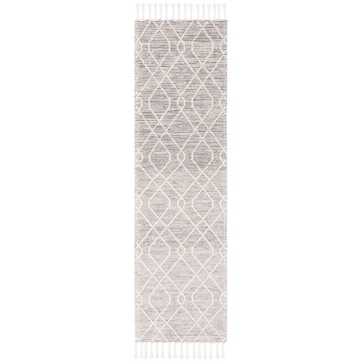 SAFAVIEH Natura NAT323A Handwoven Ivory / Black Rug Image 1