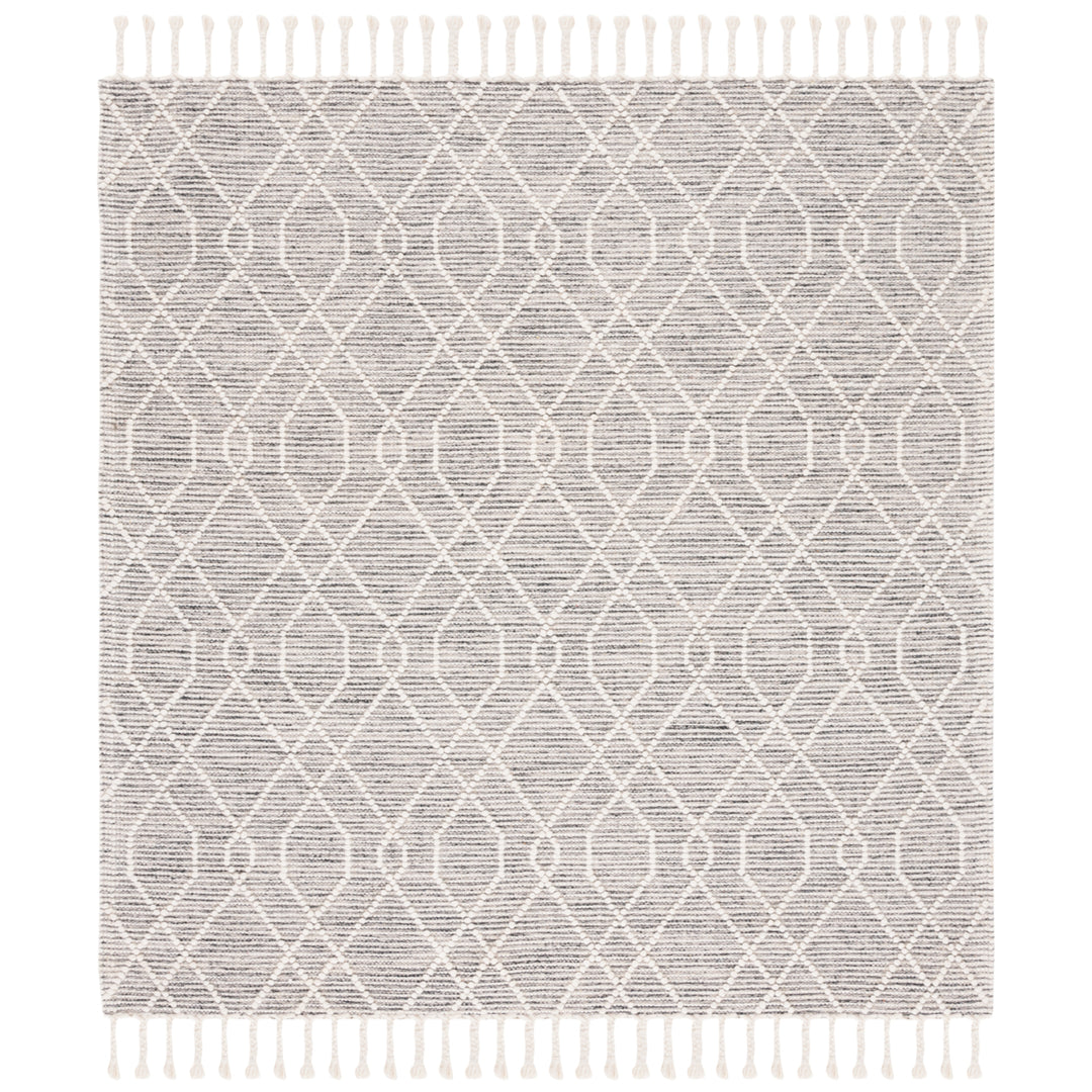 SAFAVIEH Natura NAT323A Handwoven Ivory / Black Rug Image 4