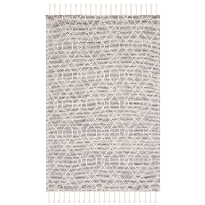 SAFAVIEH Natura NAT323A Handwoven Ivory / Black Rug Image 8