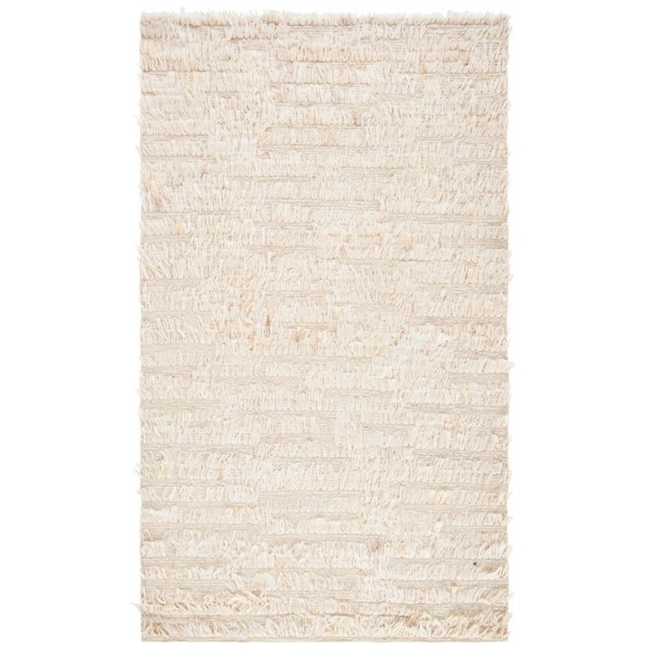 SAFAVIEH Natura Collection NAT322A Handwoven Ivory Rug Image 1