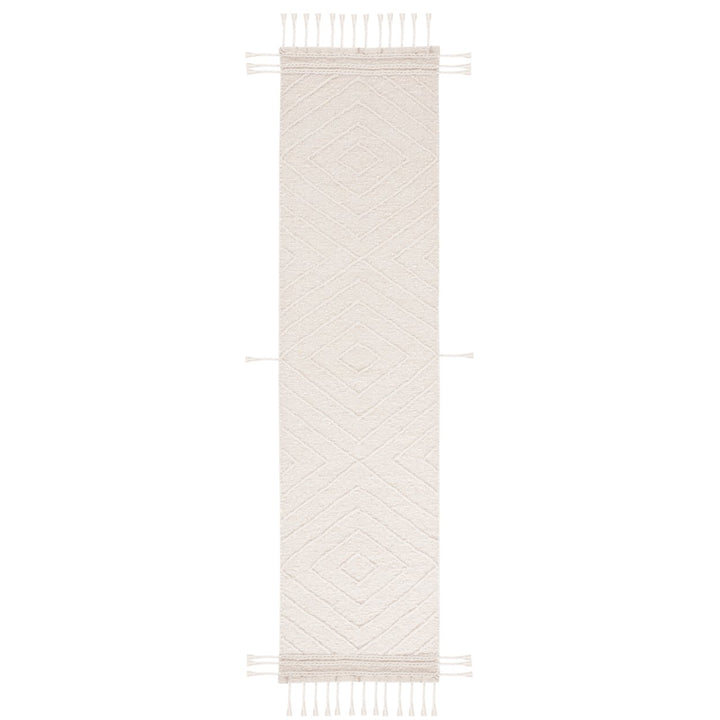 SAFAVIEH Natura NAT333A Handwoven Ivory / Black Rug Image 1