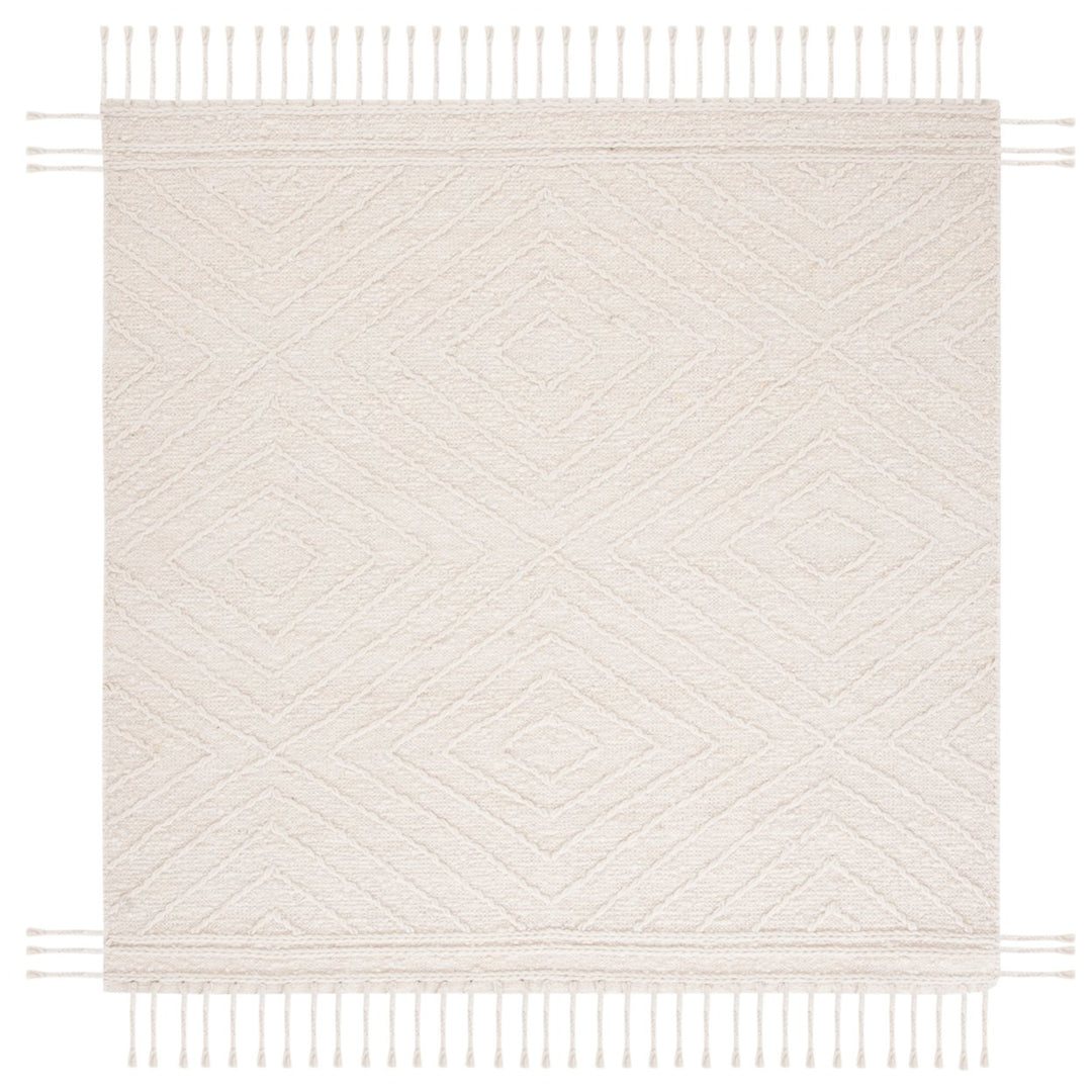 SAFAVIEH Natura NAT333A Handwoven Ivory / Black Rug Image 1