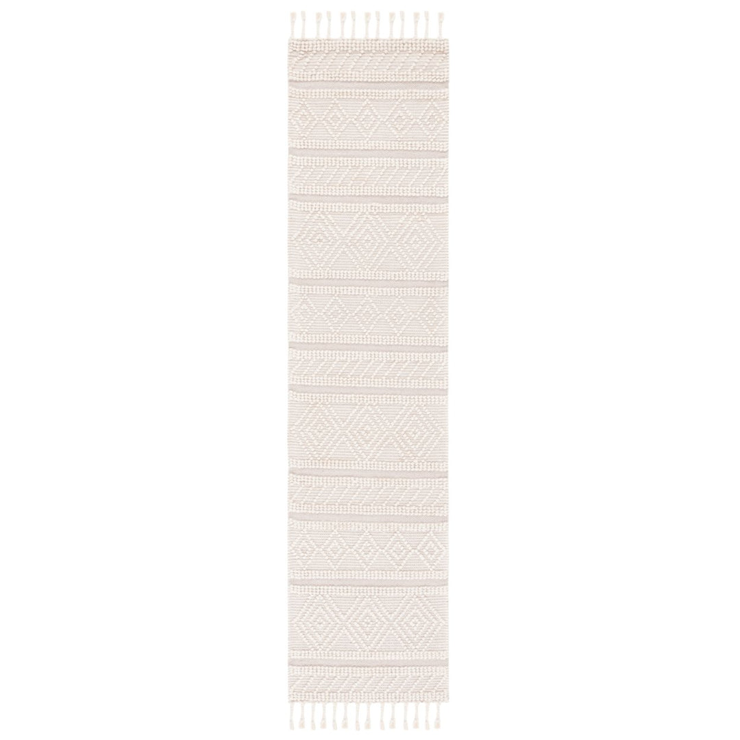 SAFAVIEH Natura NAT338A Handwoven Ivory / Beige Rug Image 1