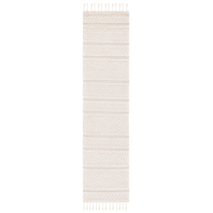 SAFAVIEH Natura NAT338A Handwoven Ivory / Beige Rug Image 1