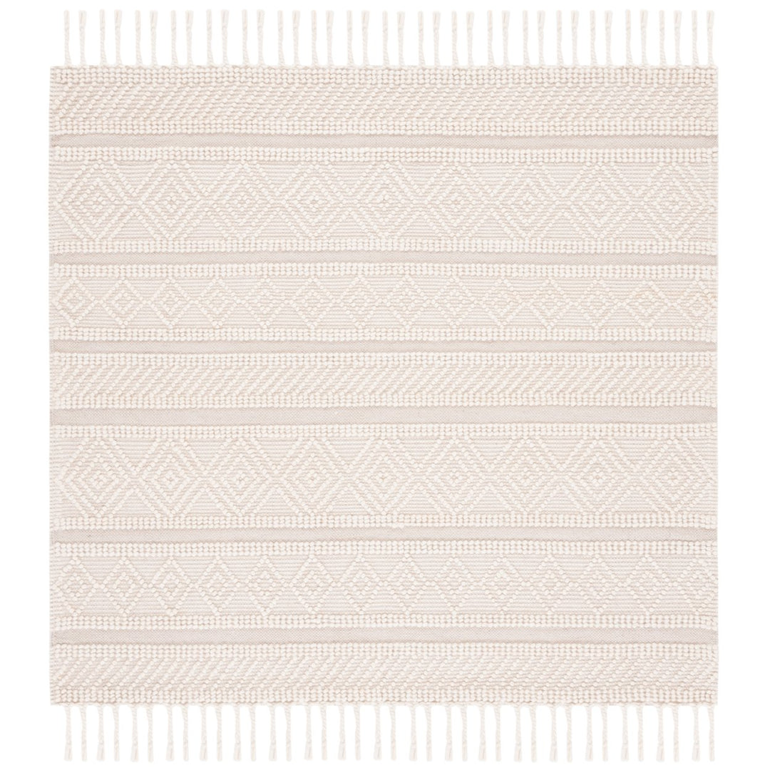 SAFAVIEH Natura NAT338A Handwoven Ivory / Beige Rug Image 1