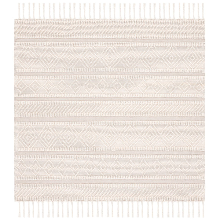 SAFAVIEH Natura NAT338A Handwoven Ivory / Beige Rug Image 1