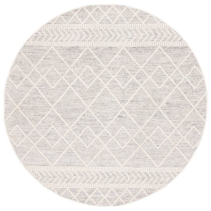 SAFAVIEH Natura NAT339A Handwoven Ivory / Black Rug Image 1