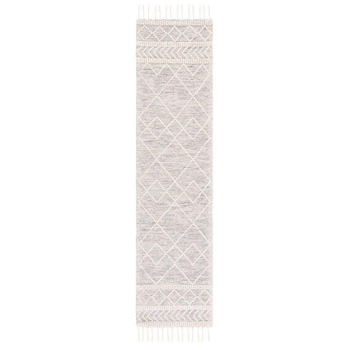 SAFAVIEH Natura NAT339A Handwoven Ivory / Black Rug Image 1