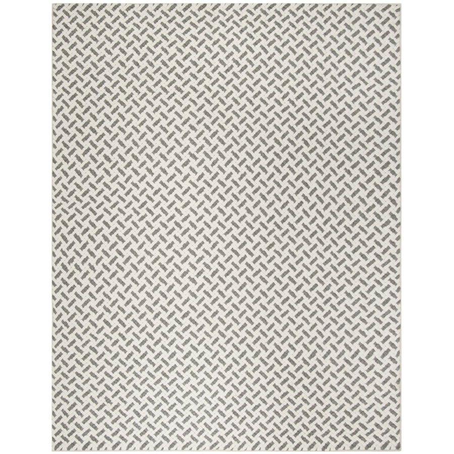 SAFAVIEH Natura NAT401A Handwoven Grey / Ivory Rug Image 1