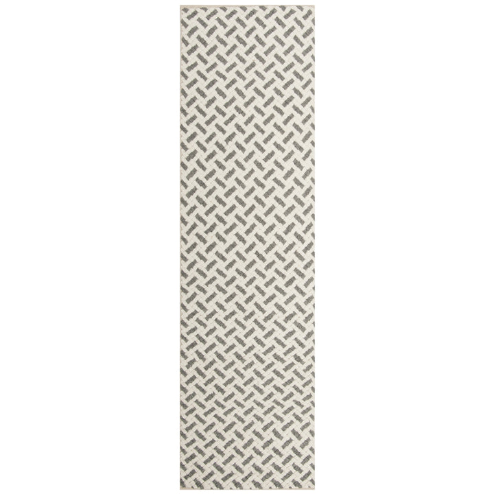 SAFAVIEH Natura NAT401A Handwoven Grey / Ivory Rug Image 3