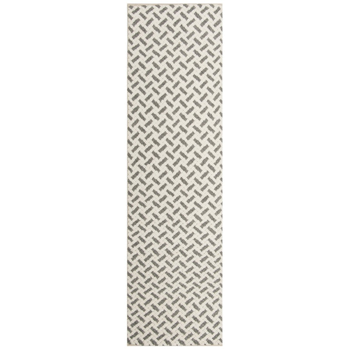 SAFAVIEH Natura NAT401A Handwoven Grey / Ivory Rug Image 1