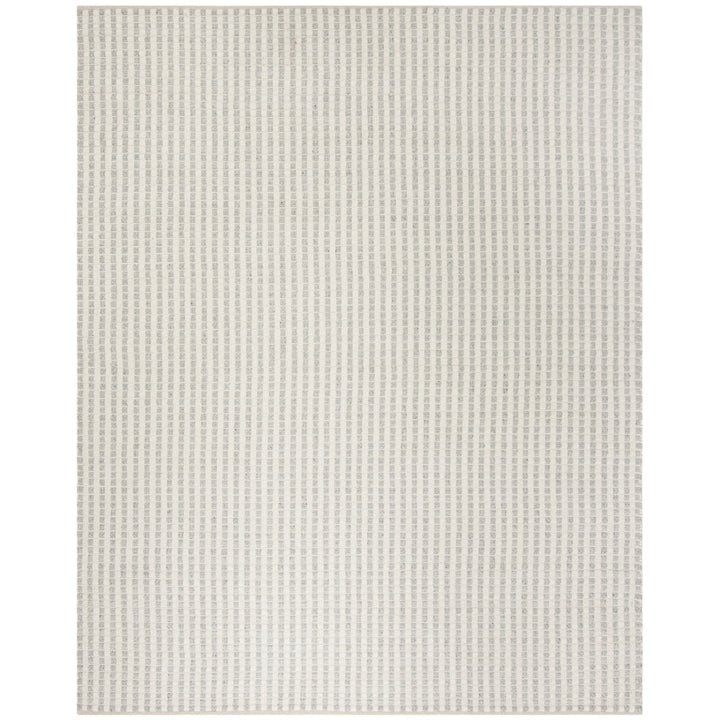 SAFAVIEH Natura NAT402A Handwoven Grey / Ivory Rug Image 1