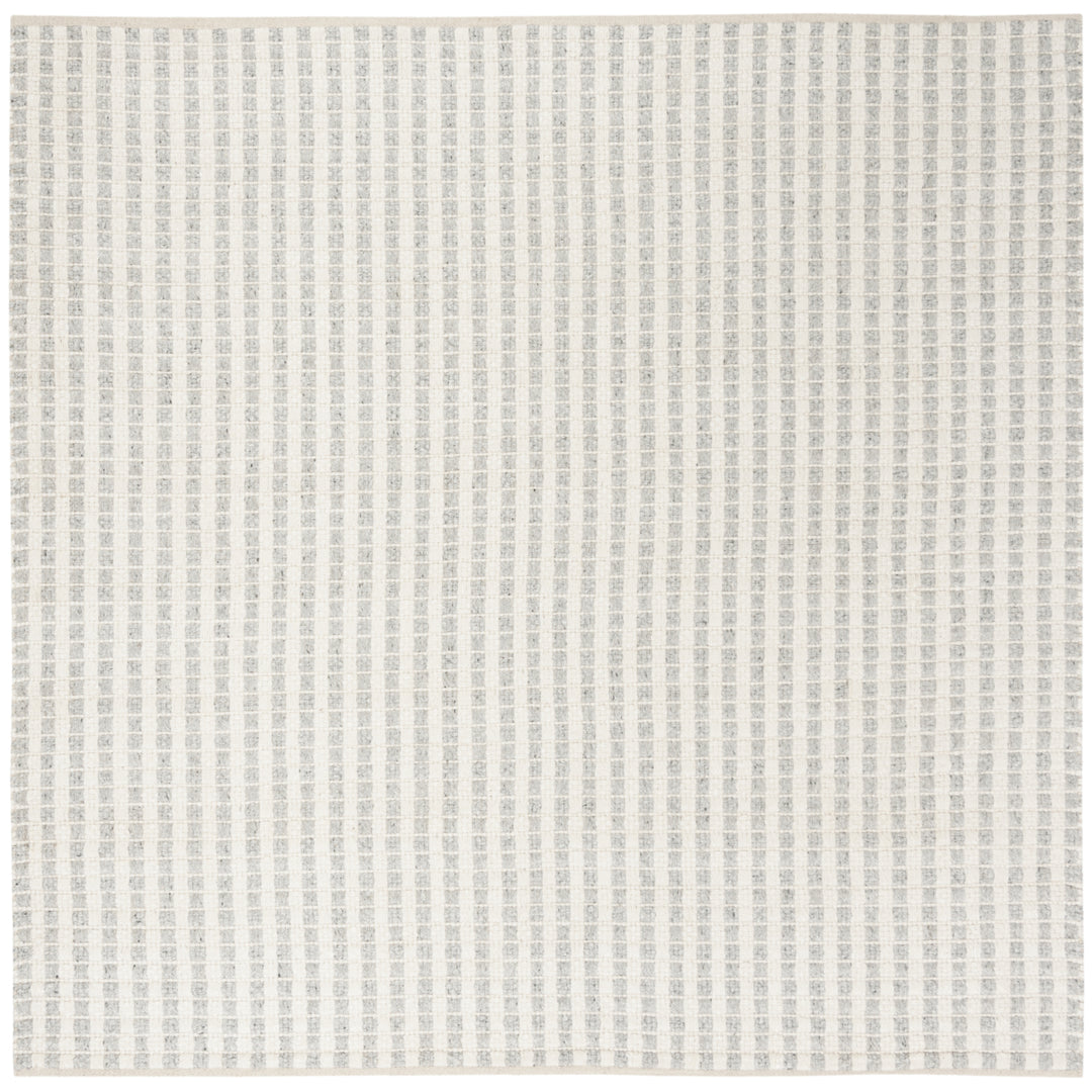 SAFAVIEH Natura NAT402A Handwoven Grey / Ivory Rug Image 4