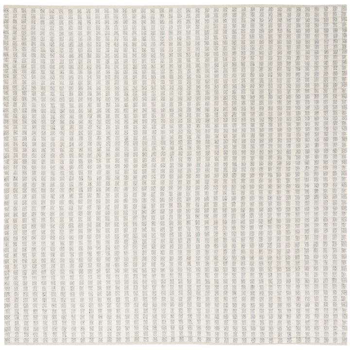 SAFAVIEH Natura NAT402A Handwoven Grey / Ivory Rug Image 4