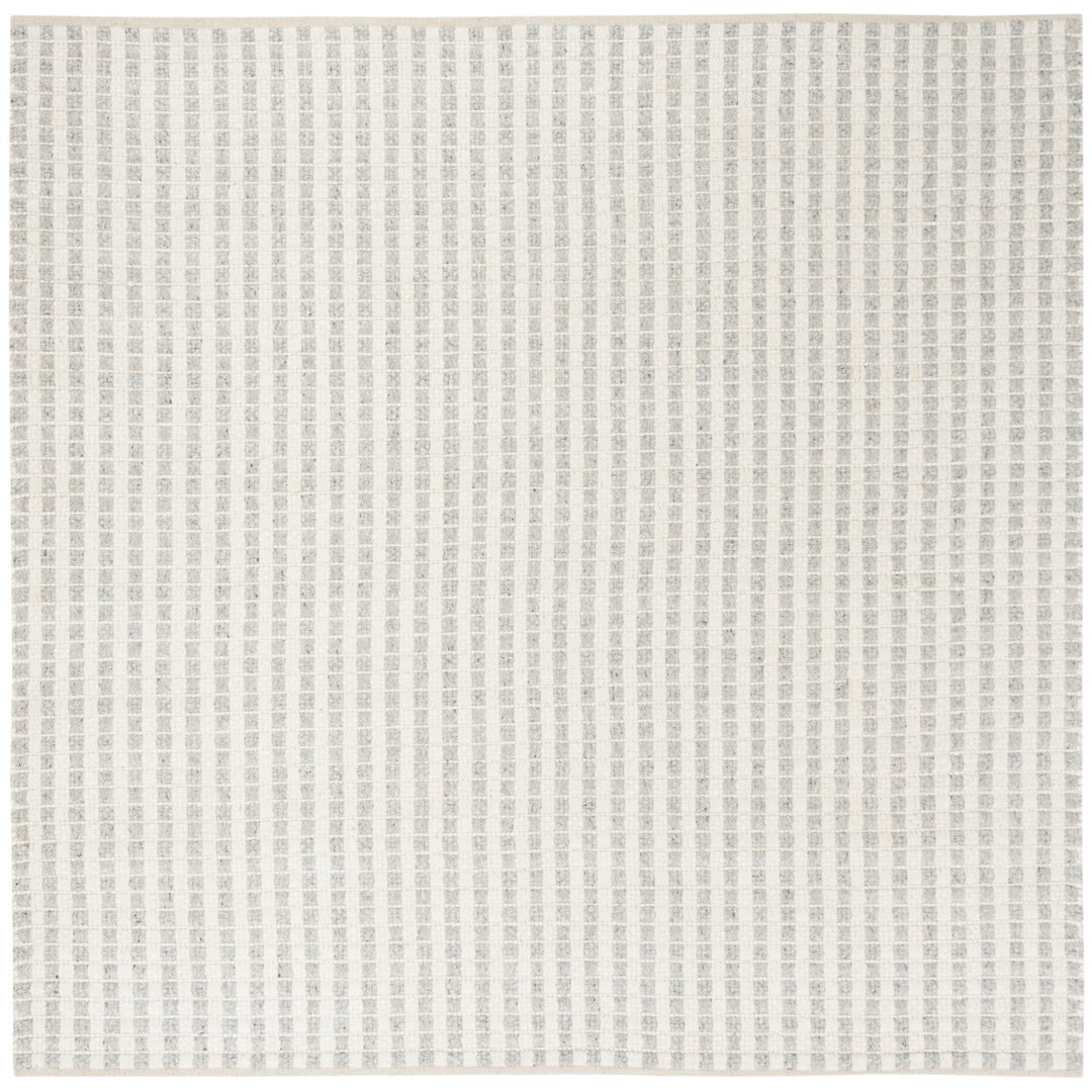 SAFAVIEH Natura NAT402A Handwoven Grey / Ivory Rug Image 1