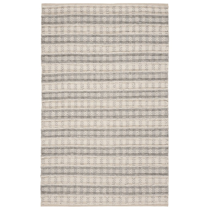 SAFAVIEH Natura NAT403A Handwoven Grey / Ivory Rug Image 1