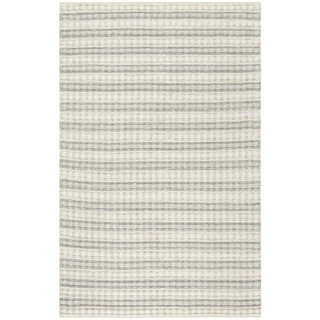 SAFAVIEH Natura NAT403A Handwoven Grey / Ivory Rug Image 1