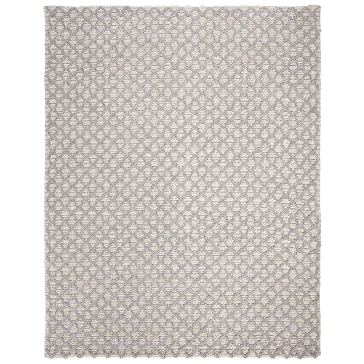 SAFAVIEH Natura NAT404G Handwoven Silver / Ivory Rug Image 1