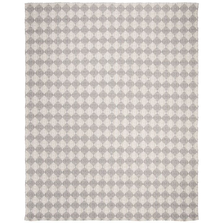 SAFAVIEH Natura NAT407G Handwoven Silver / Ivory Rug Image 1