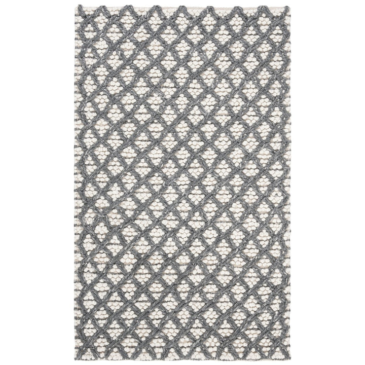 SAFAVIEH Natura NAT404F Handwoven Grey / Beige Rug Image 8