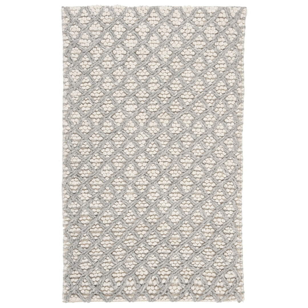 SAFAVIEH Natura NAT404G Handwoven Silver / Ivory Rug Image 8