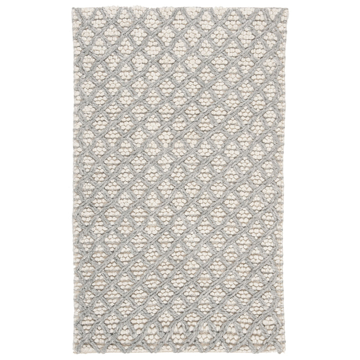 SAFAVIEH Natura NAT404G Handwoven Silver / Ivory Rug Image 8