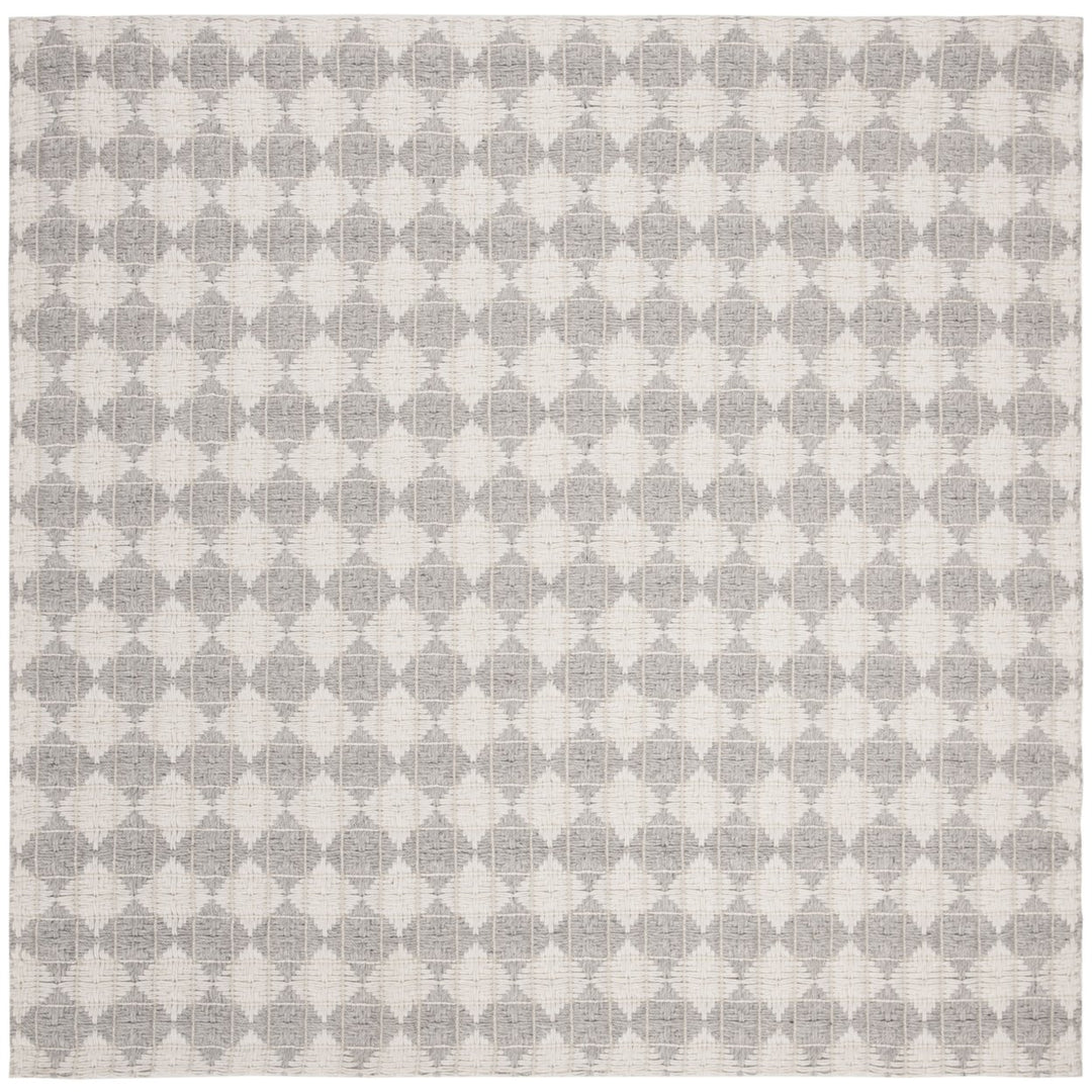 SAFAVIEH Natura NAT407G Handwoven Silver / Ivory Rug Image 1