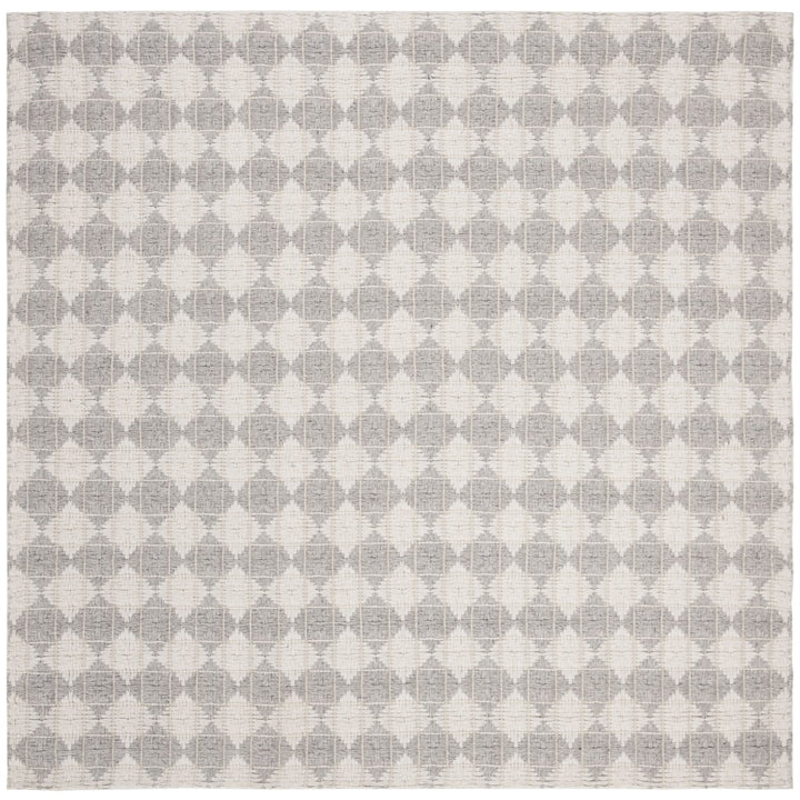 SAFAVIEH Natura NAT407G Handwoven Silver / Ivory Rug Image 1