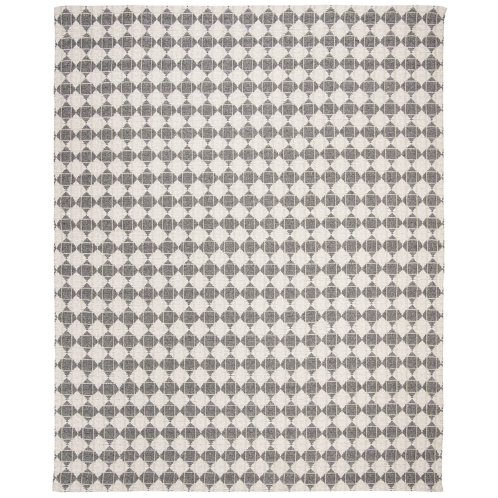 SAFAVIEH Natura NAT407F Handwoven Grey / Ivory Rug Image 1