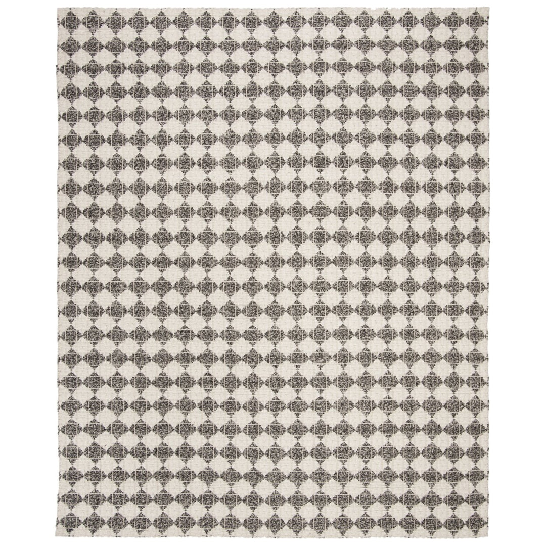 SAFAVIEH Natura NAT407Z Handwoven Black / Ivory Rug Image 1