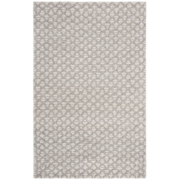 SAFAVIEH Natura NAT404G Handwoven Silver / Ivory Rug Image 9