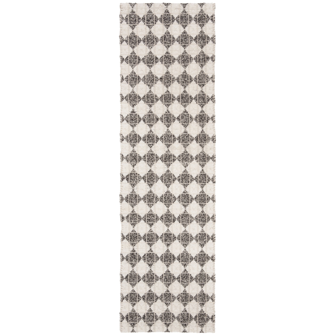 SAFAVIEH Natura NAT407Z Handwoven Black / Ivory Rug Image 3